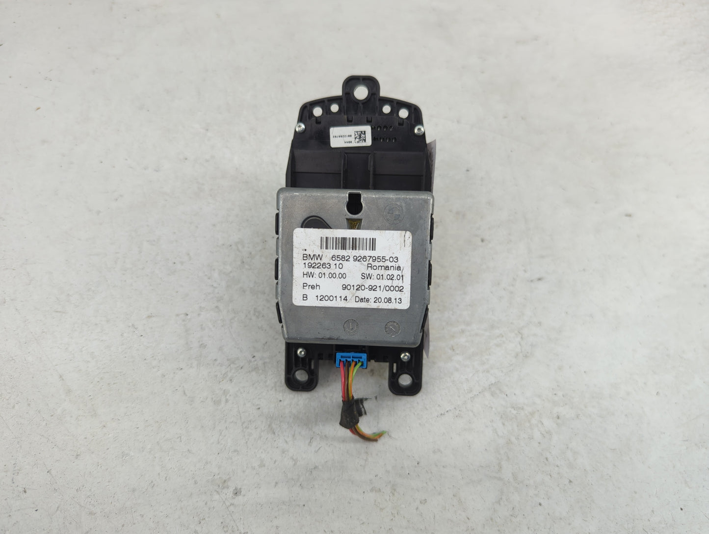 2014 Bmw X3 Radio AM FM Cd Player Receiver Replacement P/N:9267955-03 65829267955-03, 90120-921/0002 Fits OEM Used Auto Part