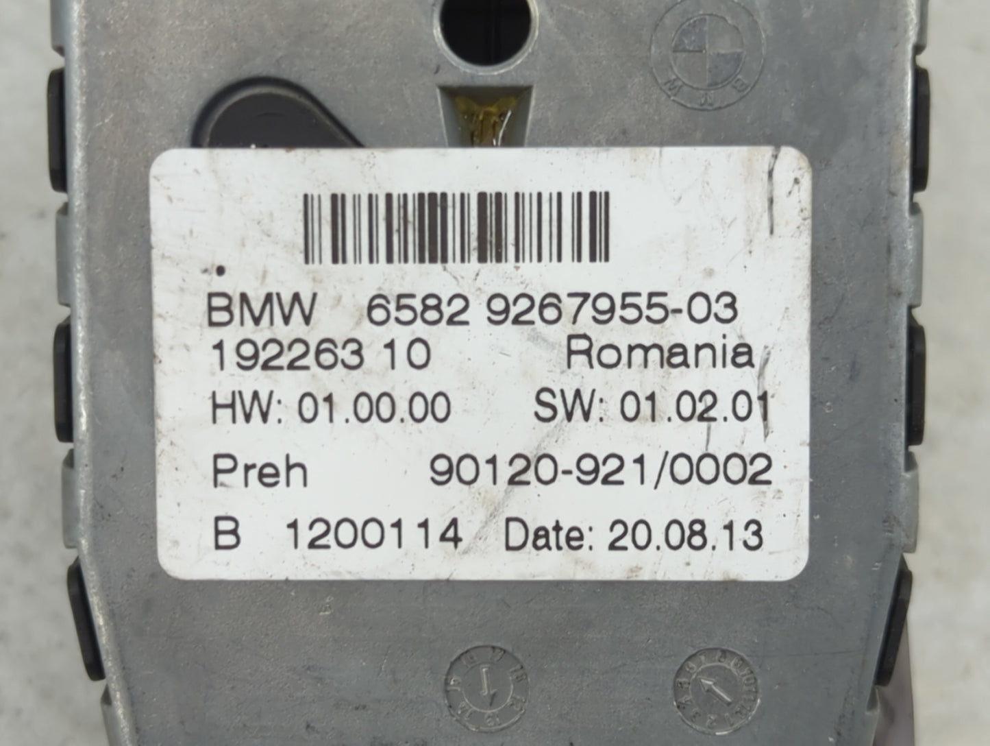 2014 Bmw X3 Radio AM FM Cd Player Receiver Replacement P/N:9267955-03 65829267955-03, 90120-921/0002 Fits OEM Used Auto Part