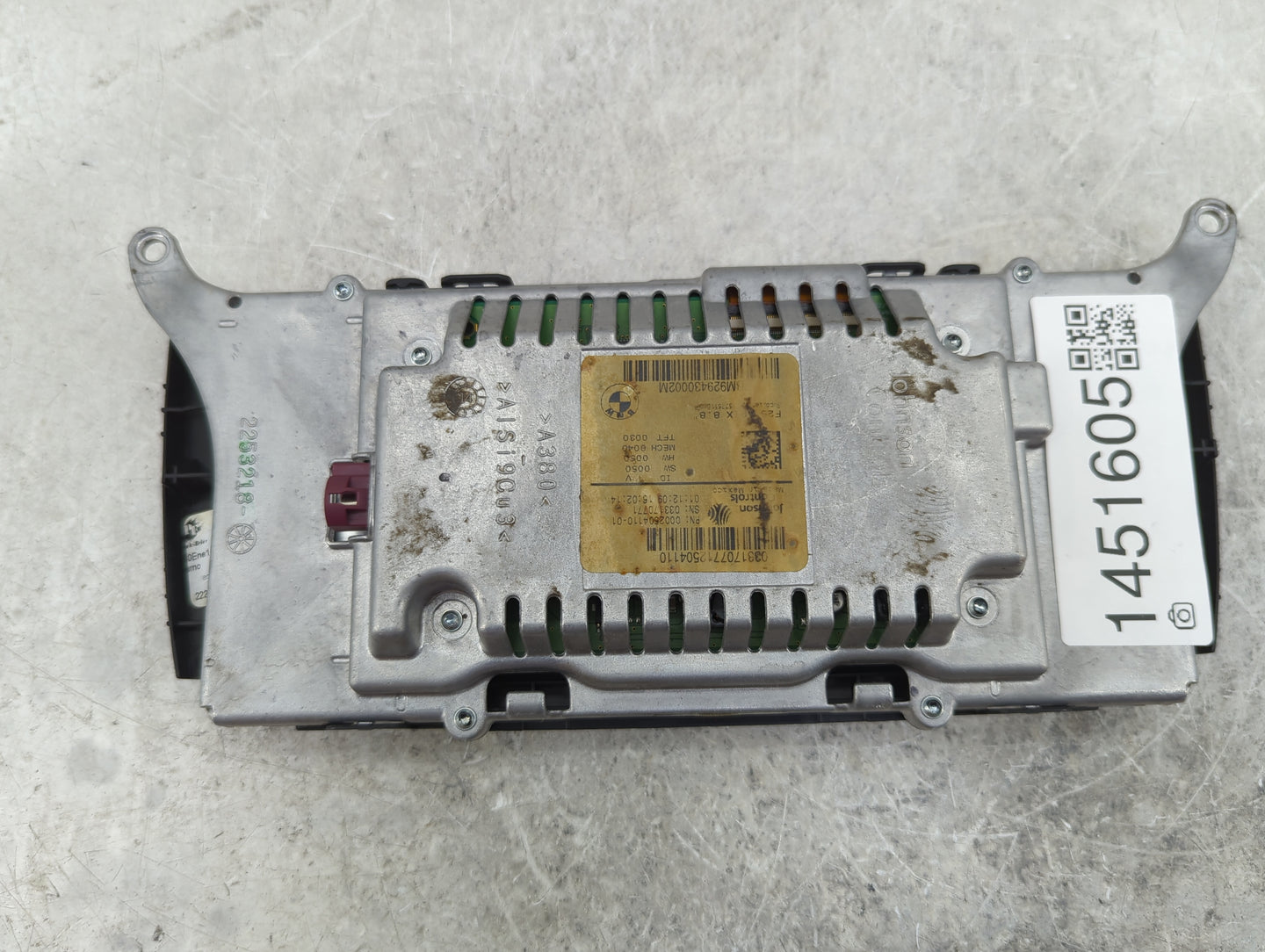 2014-2014 Bmw X3 Information Display Screen - Oemusedautoparts1.com