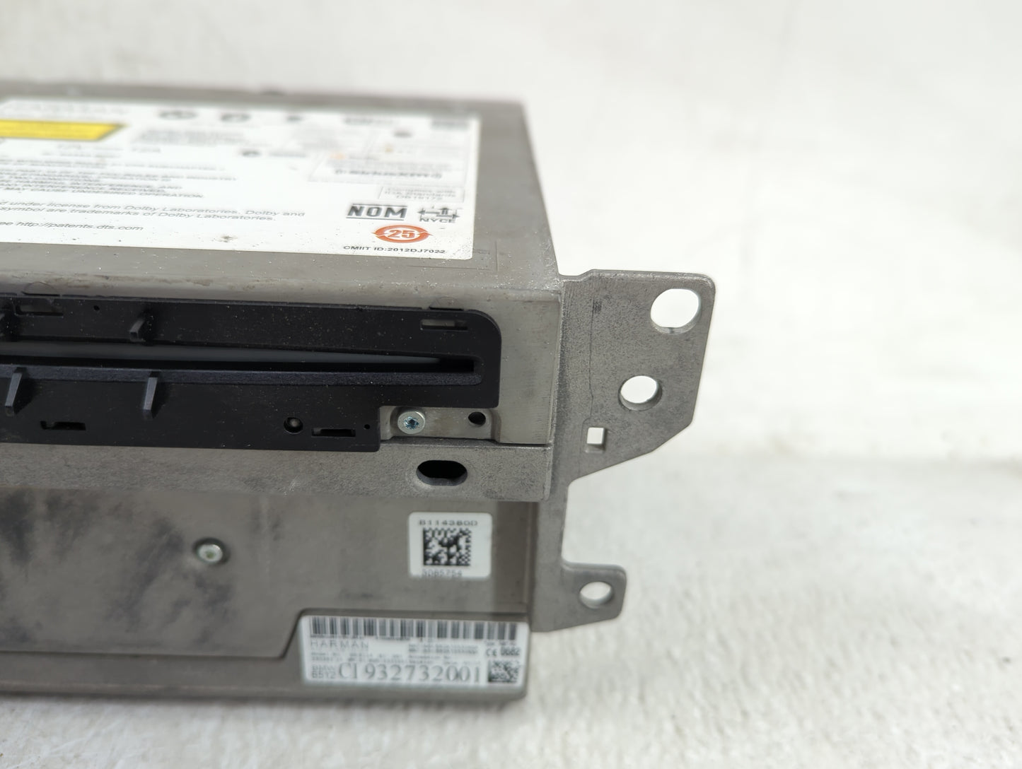 2011-2014 Bmw X3 Radio AM FM Cd Player Receiver Replacement P/N:NBT HU B017665, T8GB067, 6434A-B067 Fits Fits 2011 2012 2013