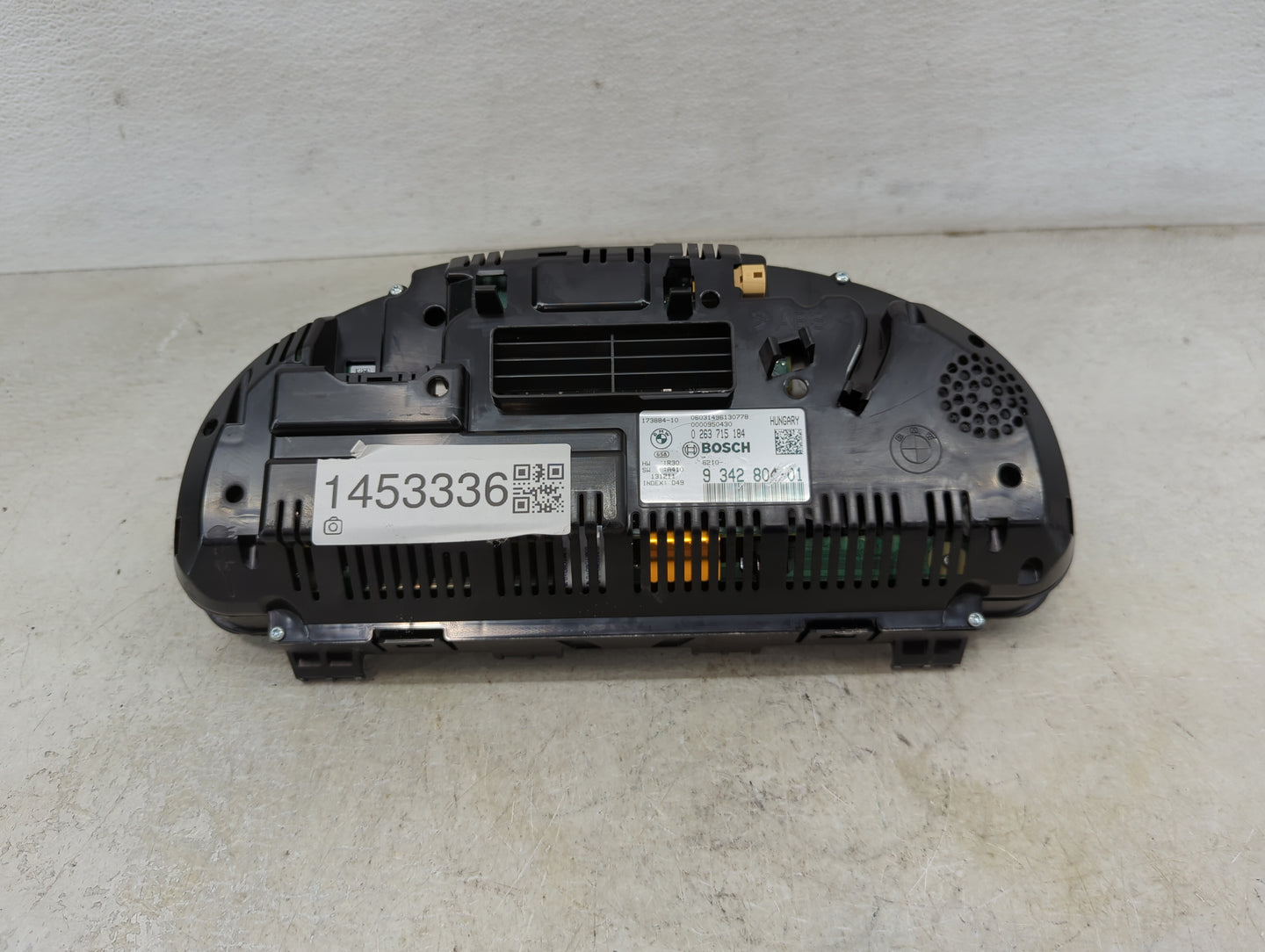 2014-2017 Bmw X3 Instrument Cluster Speedometer Gauges P/N:0263715184 9342806-01 Miles:109K Fits Fits 2014 2015 2016 2017 20