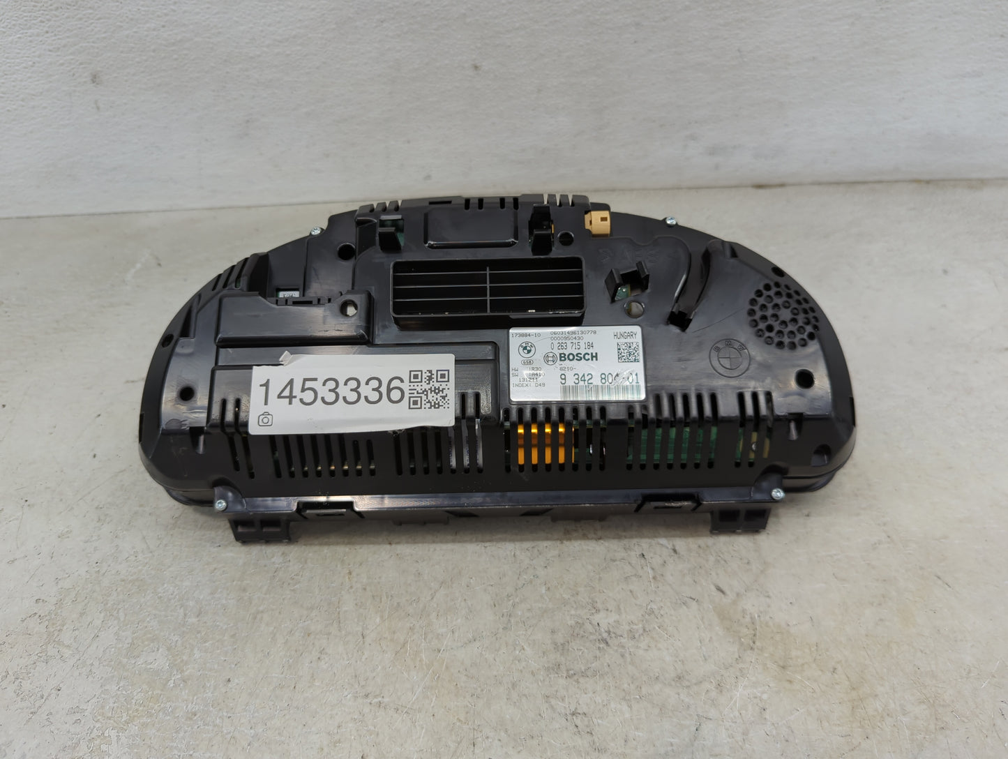 2014-2017 Bmw X3 Instrument Cluster Speedometer Gauges P/N:0263715184 9342806-01 Miles:109K Fits Fits 2014 2015 2016 2017 20