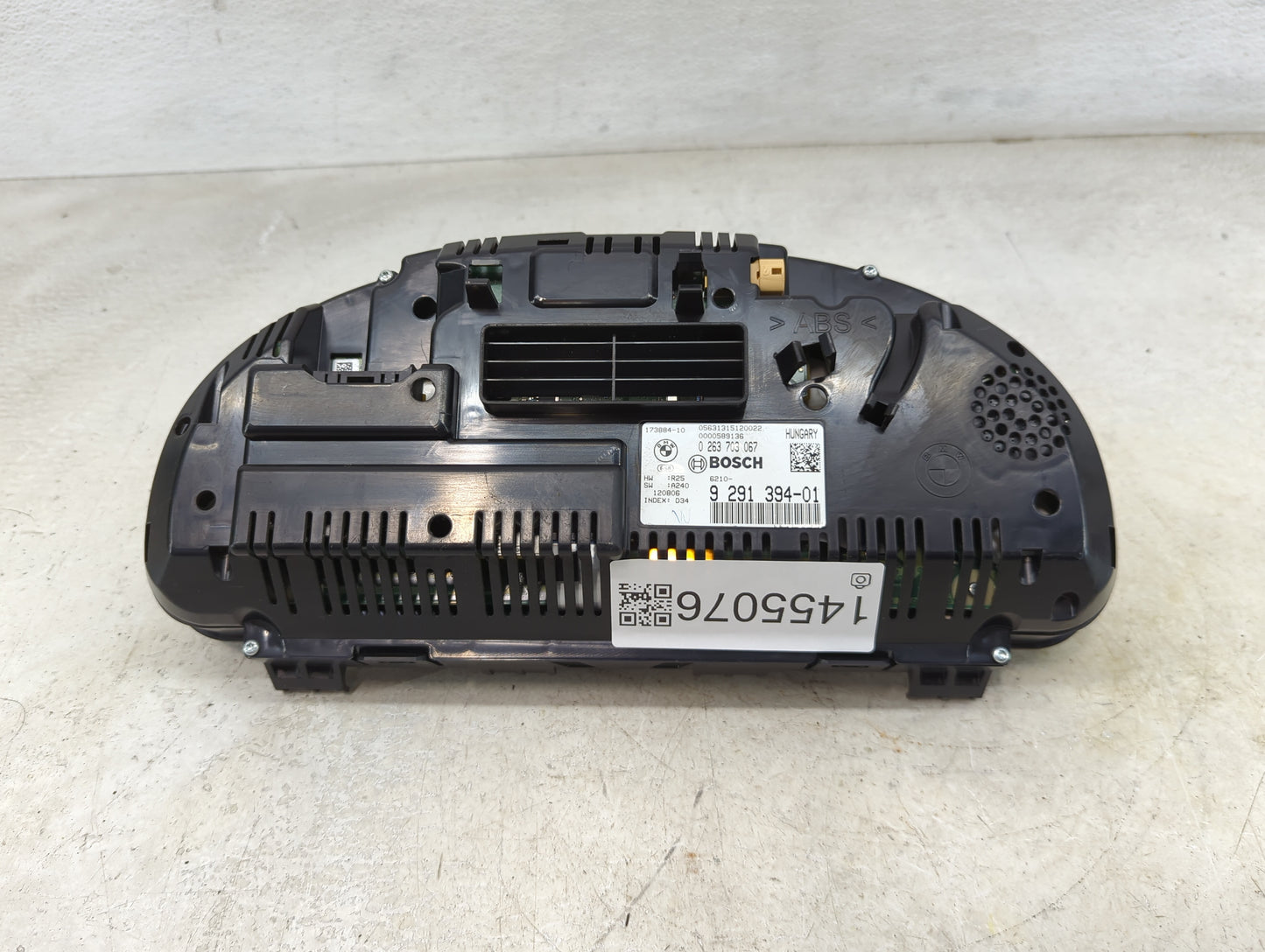 2013-2014 Bmw X3 Instrument Cluster Speedometer Gauges P/N:173884-10 0263724021, 9312038-01 Miles: Fits Fits 2011 2012 2013 