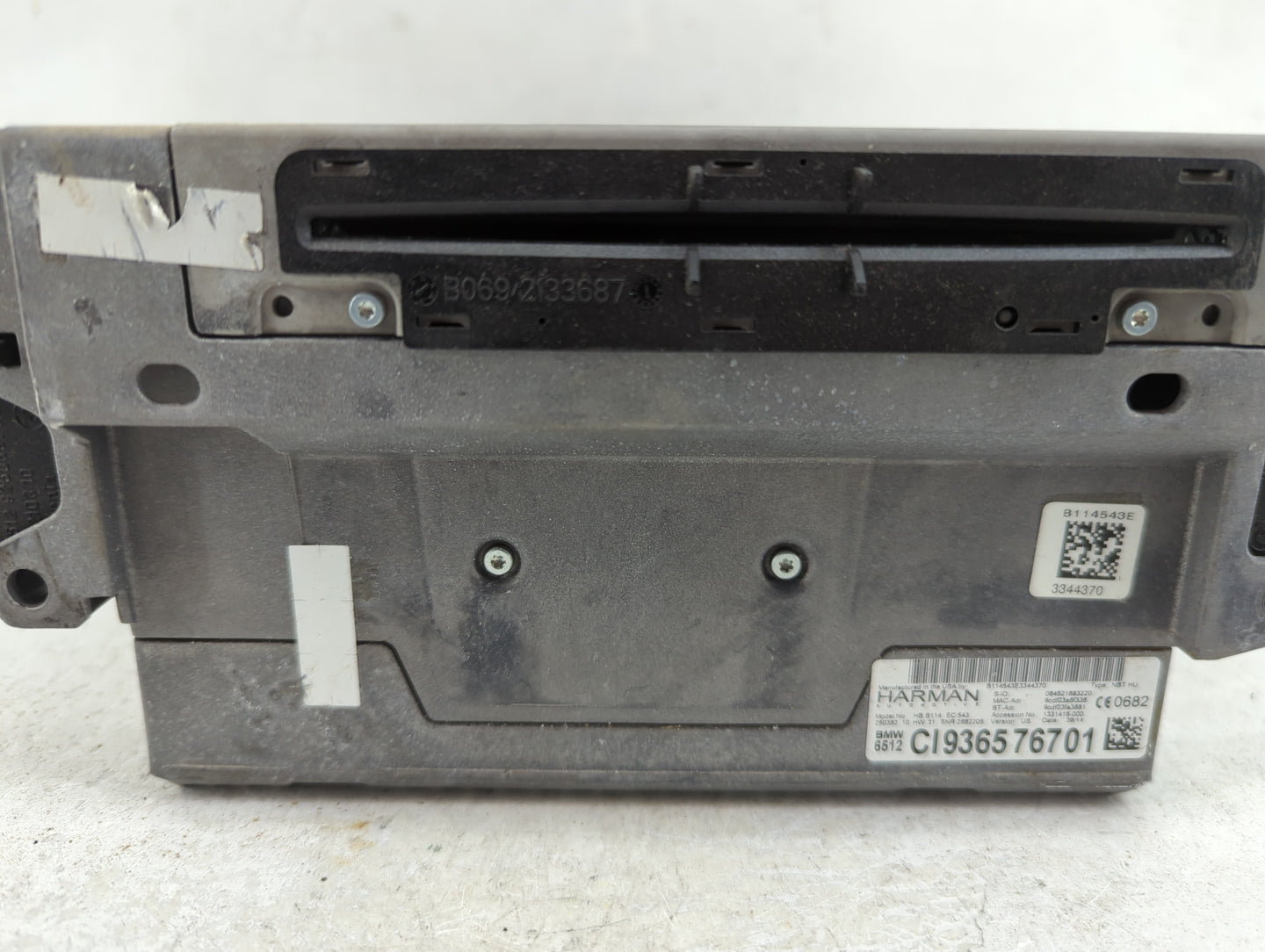 2014-2016 Bmw X3 Radio AM FM Cd Player Receiver Replacement P/N:NBT.HU T8GB067, 6434A-B067 Fits Fits 2014 2015 2016 2017 201