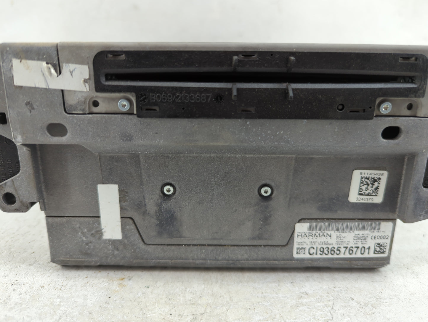 2014-2016 Bmw X3 Radio AM FM Cd Player Receiver Replacement P/N:NBT.HU T8GB067, 6434A-B067 Fits Fits 2014 2015 2016 2017 201