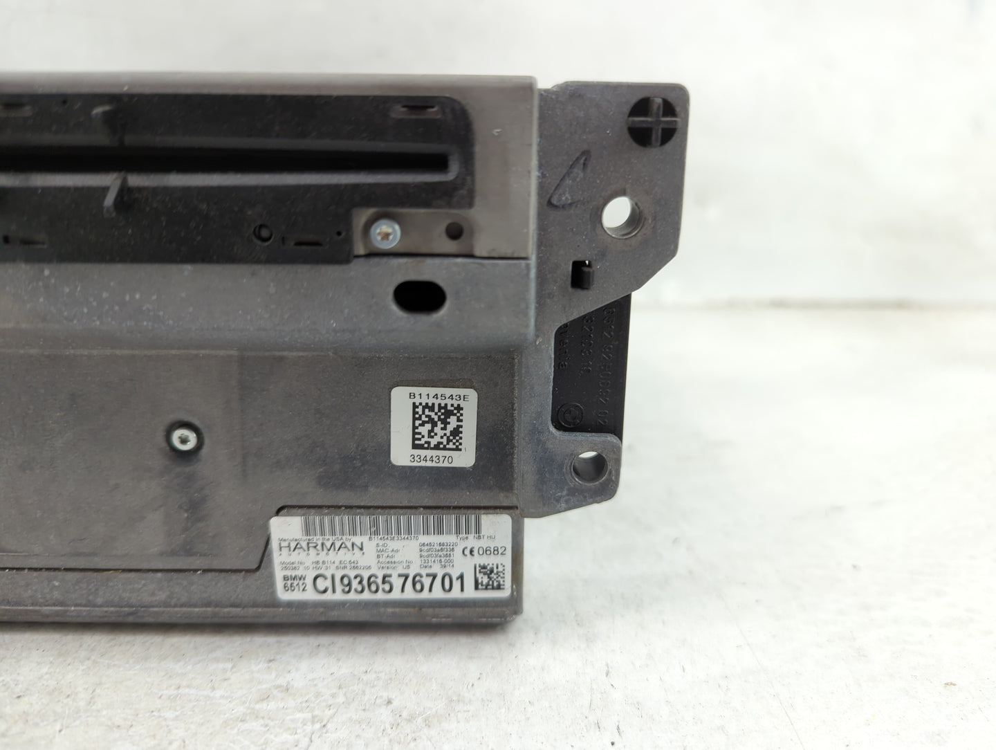2014-2016 Bmw X3 Radio AM FM Cd Player Receiver Replacement P/N:NBT.HU T8GB067, 6434A-B067 Fits Fits 2014 2015 2016 2017 201