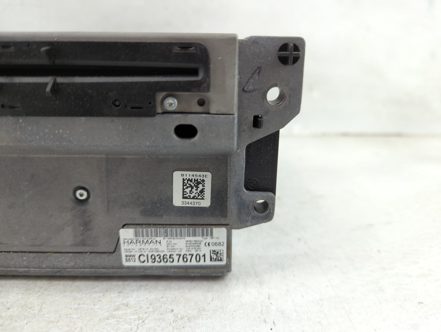 2014-2016 Bmw X3 Radio AM FM Cd Player Receiver Replacement P/N:NBT.HU T8GB067, 6434A-B067 Fits Fits 2014 2015 2016 2017 201