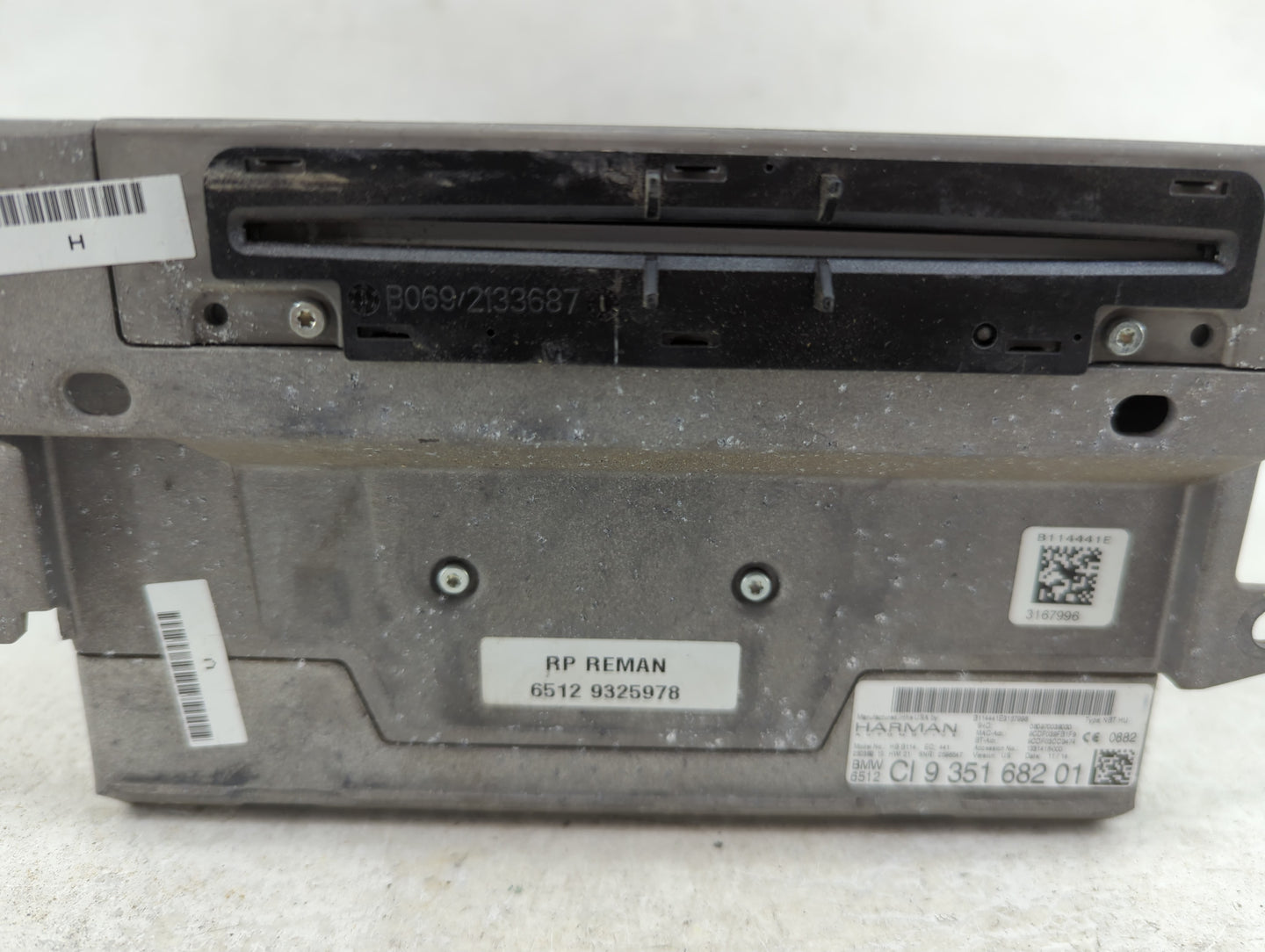2014-2016 Bmw X3 Radio AM FM Cd Player Receiver Replacement P/N:NBT.HU T8GB067, 6434A-B067 Fits Fits 2014 2015 2016 2017 201