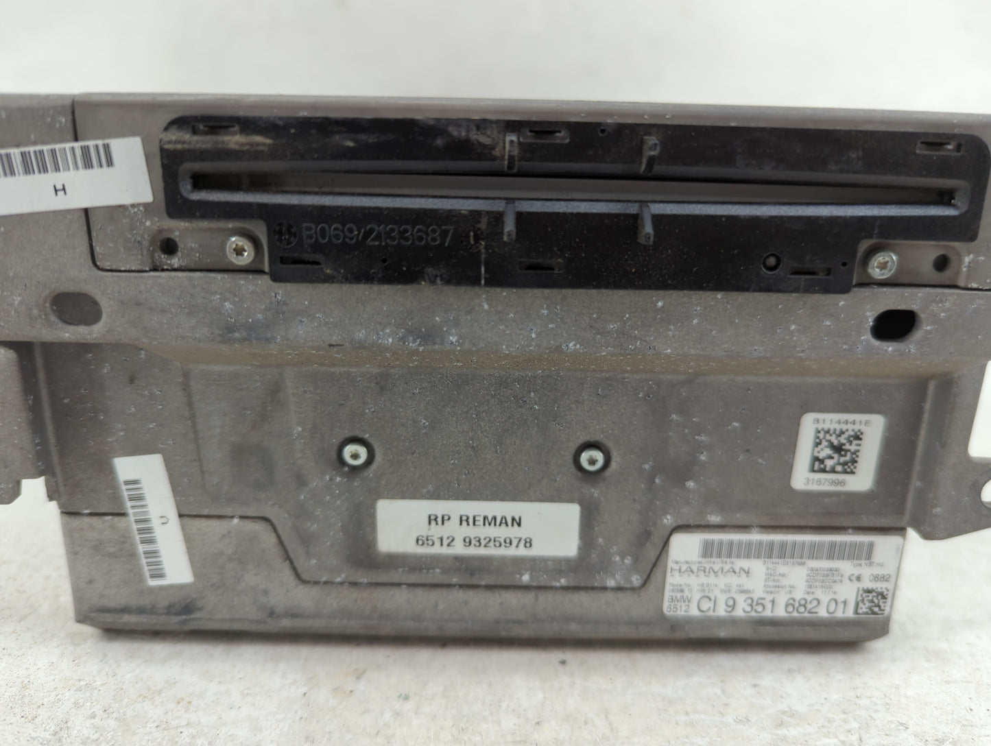 2014-2016 Bmw X3 Radio AM FM Cd Player Receiver Replacement P/N:NBT.HU T8GB067, 6434A-B067 Fits Fits 2014 2015 2016 2017 201