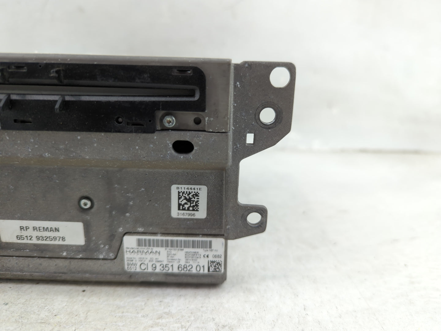 2014-2016 Bmw X3 Radio AM FM Cd Player Receiver Replacement P/N:NBT.HU T8GB067, 6434A-B067 Fits Fits 2014 2015 2016 2017 201