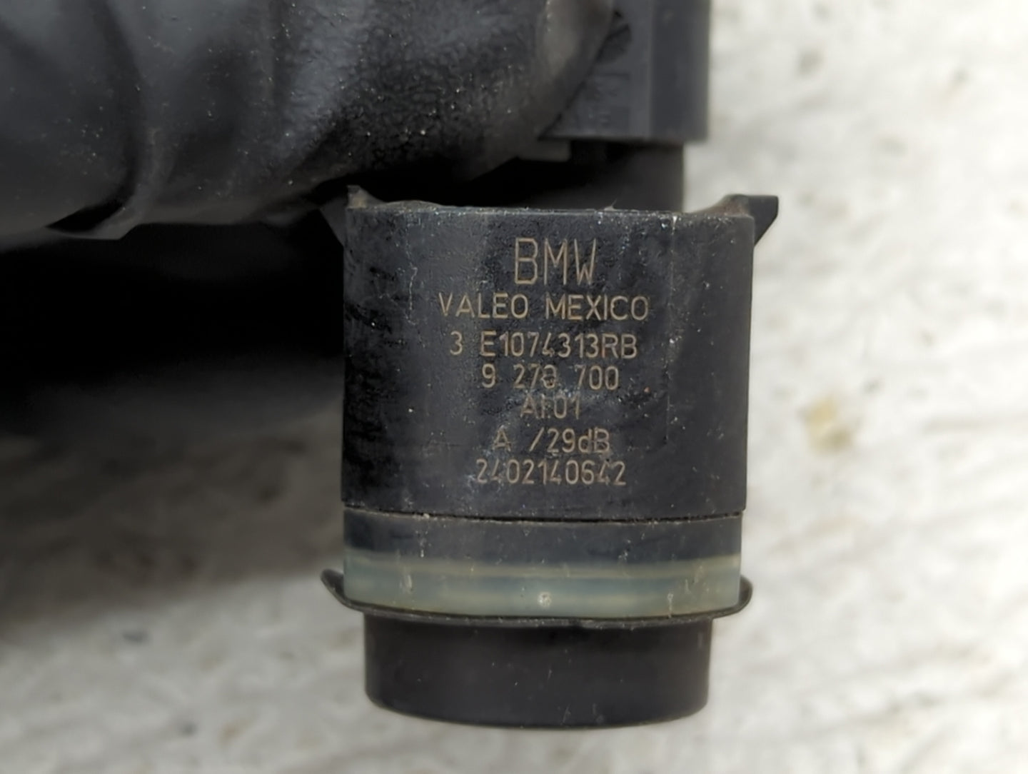 2014 Bmw X3 Front Park Assist Sensor Black 1456984 - Oemusedautoparts1.com