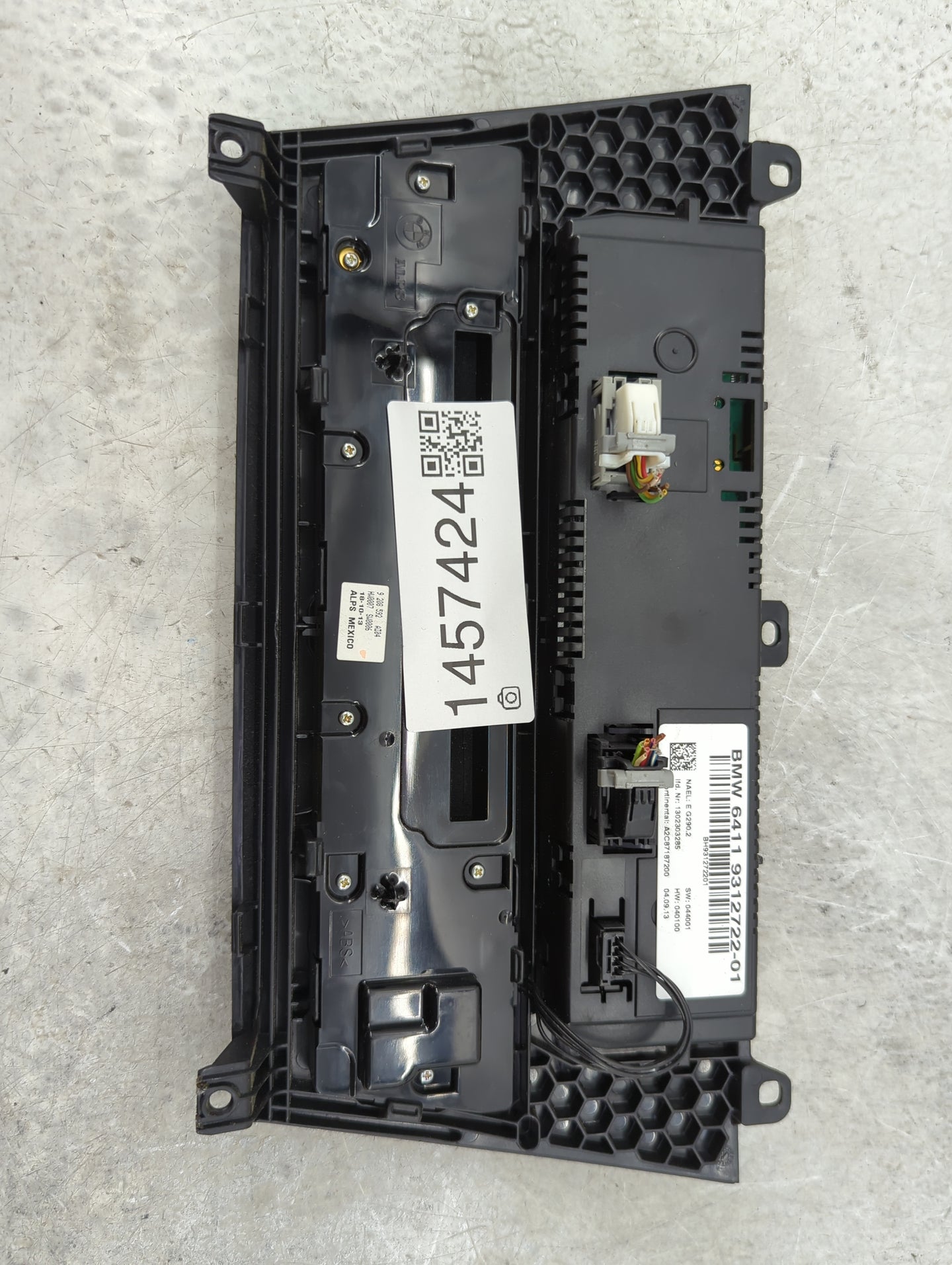 2011-2014 Bmw X3 Climate Control Module Temperature AC/Heater Replacement P/N:9312722-01 Fits Fits 2011 2012 2013 2014 OEM U