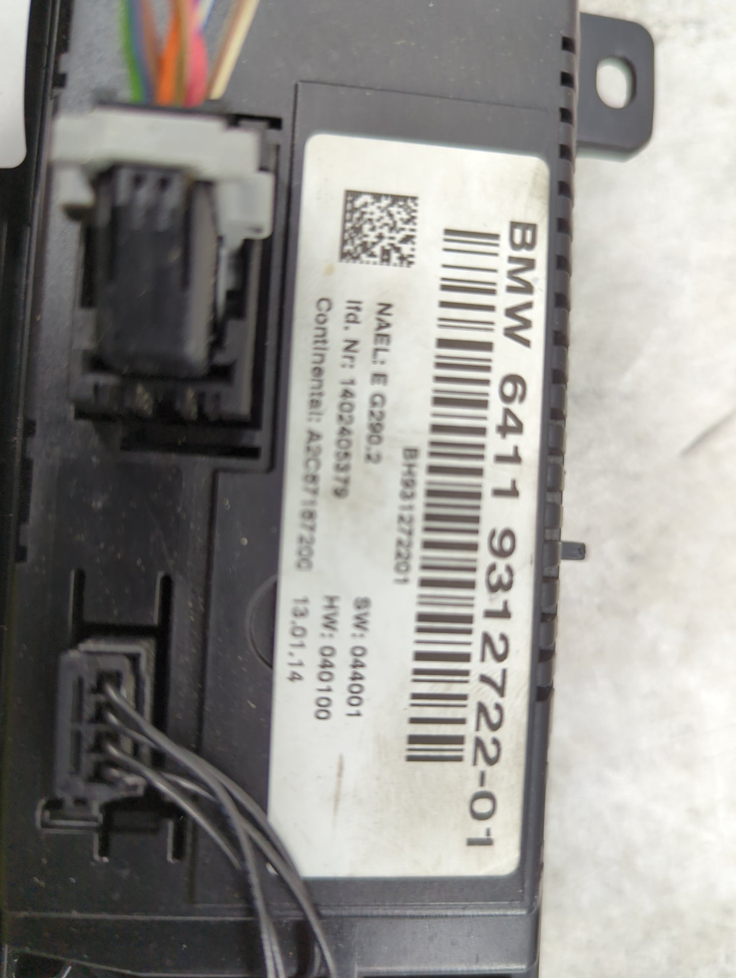 2011-2014 Bmw X3 Climate Control Module Temperature AC/Heater Replacement P/N:9312722-01 Fits Fits 2011 2012 2013 2014 OEM U