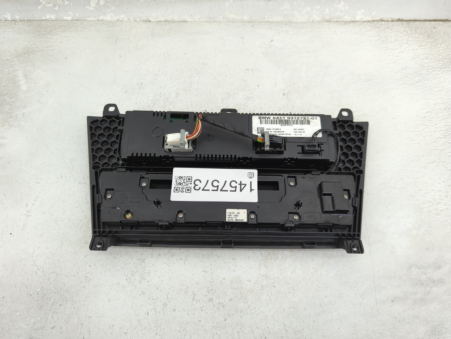 2011-2014 Bmw X3 Climate Control Module Temperature AC/Heater Replacement P/N:9312721-01 Fits Fits 2011 2012 2013 2014 OEM U