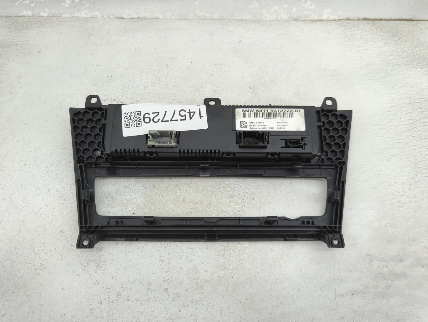 2013-2014 Bmw X3 Climate Control Module Temperature AC/Heater Replacement P/N:9312722-01 Fits Fits 2013 2014 OEM Used Auto P