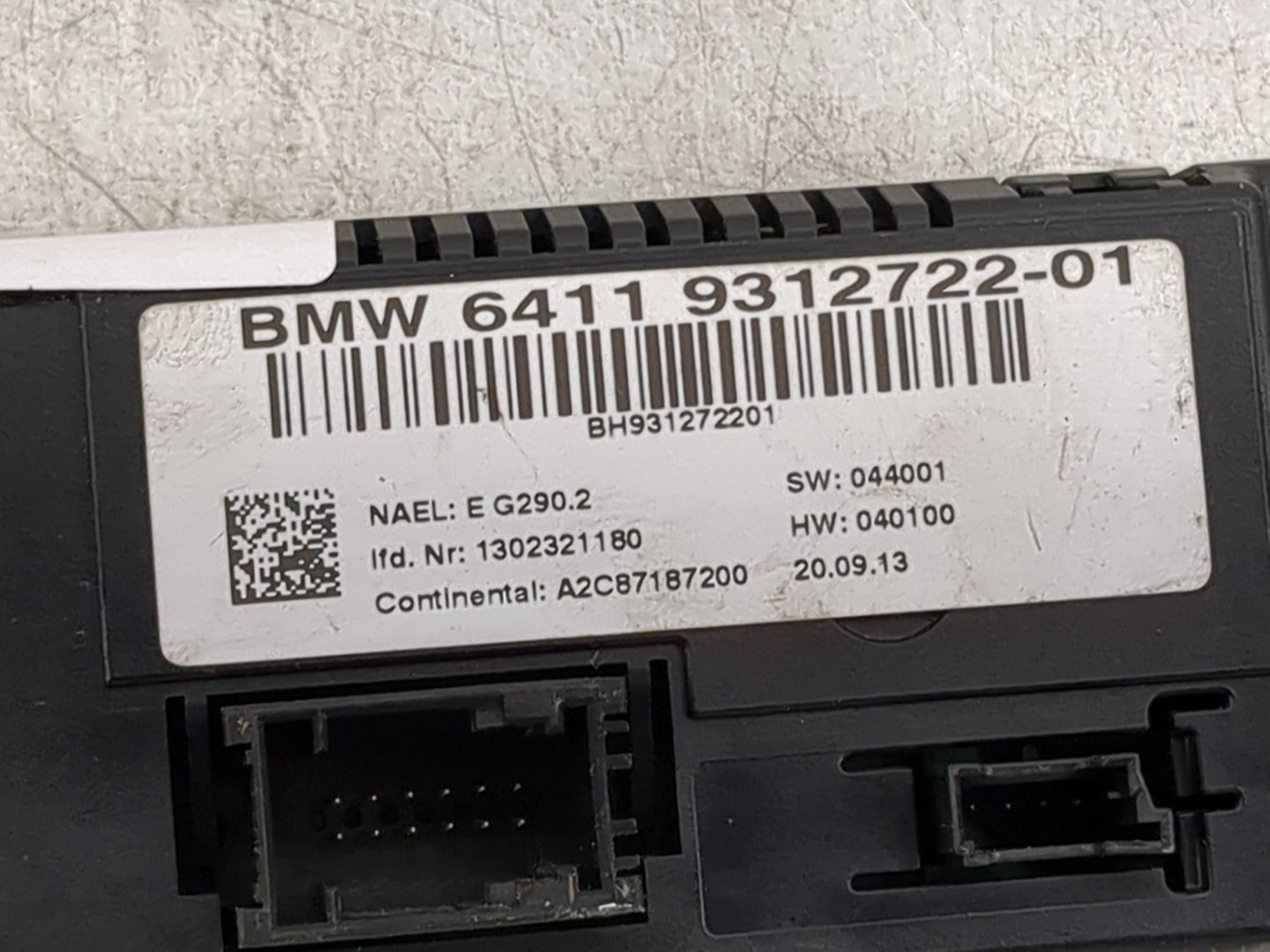 2011-2014 Bmw X3 Climate Control Module Temperature AC/Heater Replacement P/N:9312722-01 Fits Fits 2011 2012 2013 2014 OEM U