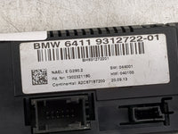 2011-2014 Bmw X3 Climate Control Module Temperature AC/Heater Replacement P/N:9312722-01 Fits Fits 2011 2012 2013 2014 OEM U