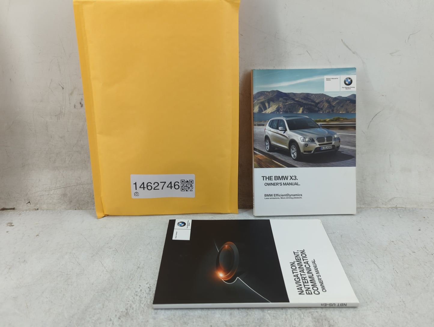 2014 Bmw X3 Owners Manual Book Guide P/N:01402917777 01402917898 OEM Used Auto Parts - Oemusedautoparts1.com
