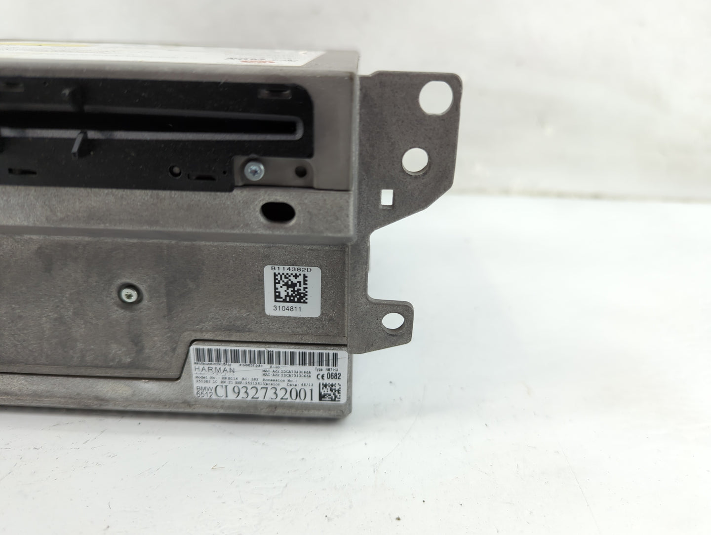 2013-2017 Bmw X3 Radio AM FM Cd Player Receiver Replacement P/N:9327320 HBB114, B0692133687 Fits Fits 2013 2014 2015 2016 20