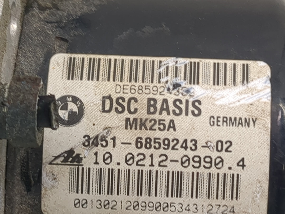 2011-2017 Bmw X3 Anti-Lock Brake ABS Pump Module Actuator OEM P/N:3451-6859243-02 10.0212-0990.4 Fits OEM Used Auto Parts - 
