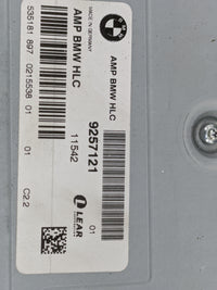 2011-2014 Bmw X3 Radio Speaker Amplifier 9257121|535181 897 0215538 01 - Oemusedautoparts1.com