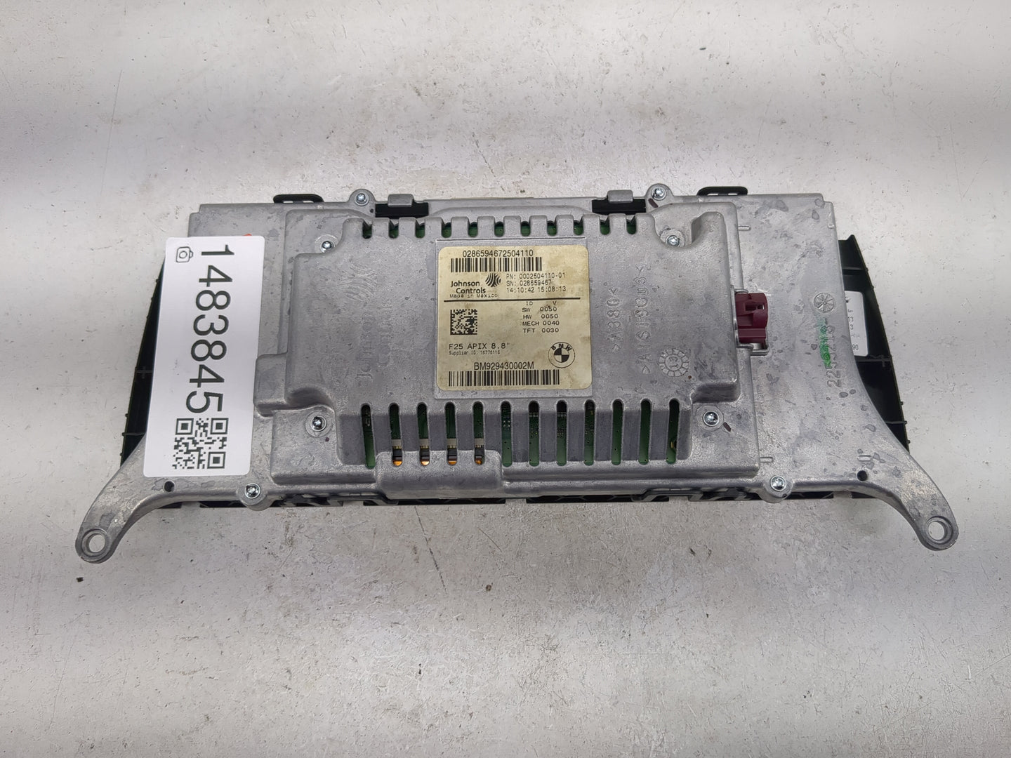 2014-2014 Bmw X3 Information Display Screen 1483845 - Oemusedautoparts1.com