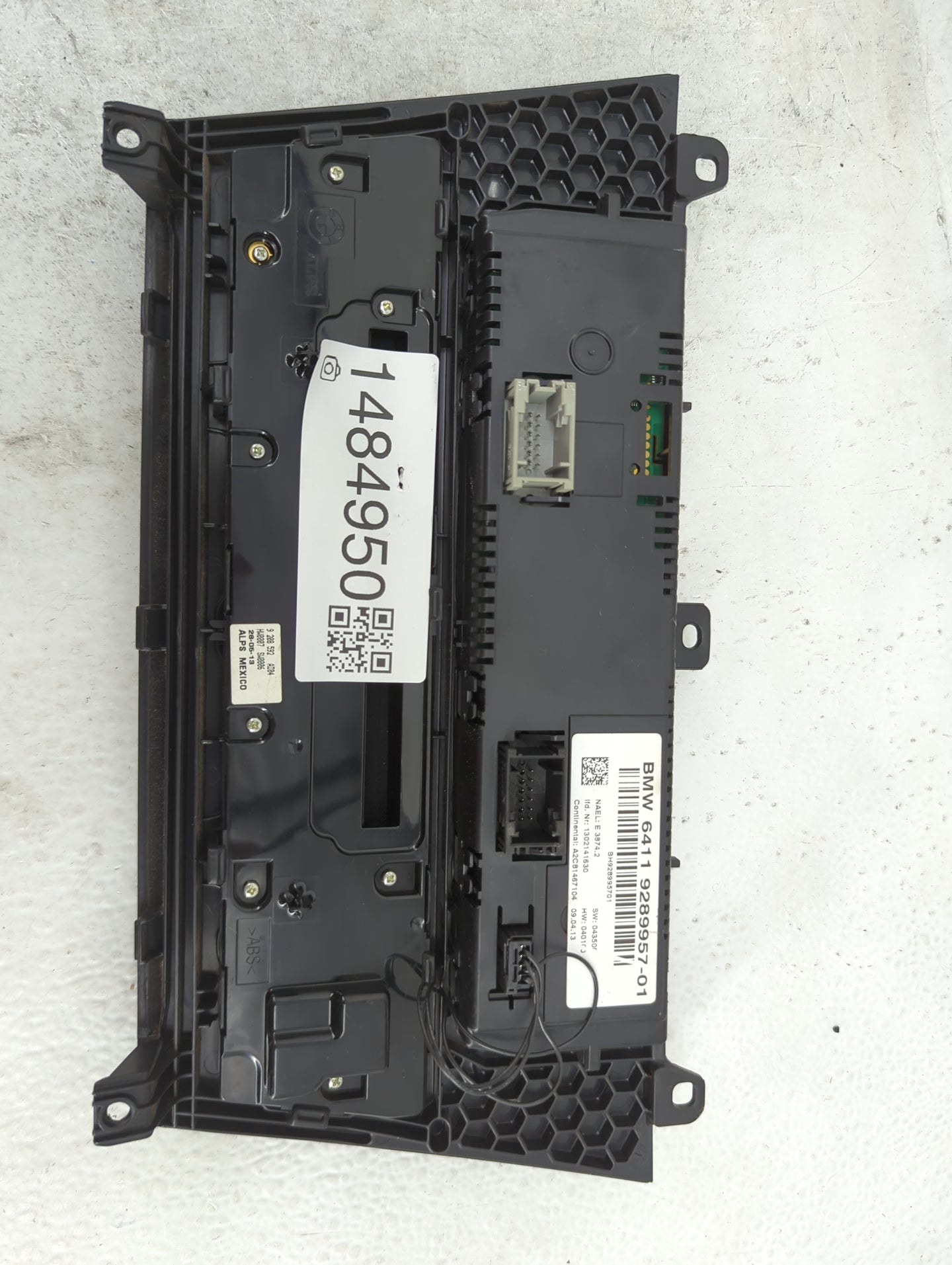 2011-2014 Bmw X3 Climate Control Module Temperature AC/Heater Replacement P/N:6411 9289957-01 6411 9269957-01 Fits OEM Used 