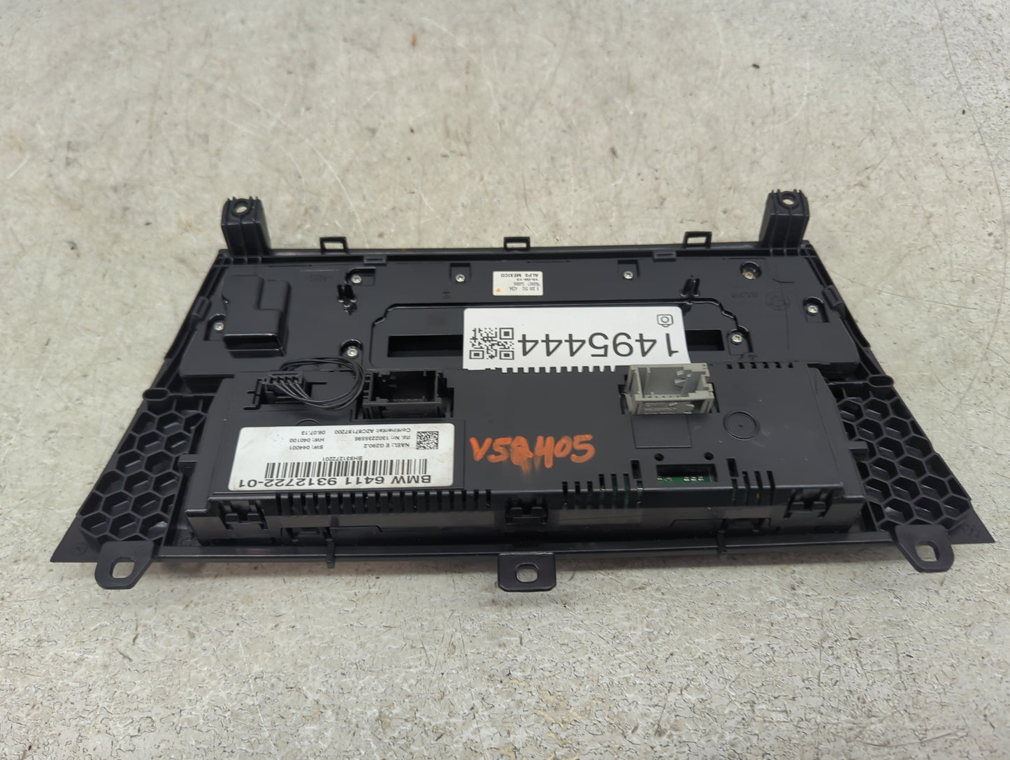 2011-2014 Bmw X3 Climate Control Module Temperature AC/Heater Replacement P/N:9268592 9317722-01 Fits Fits 2011 2012 2013 20