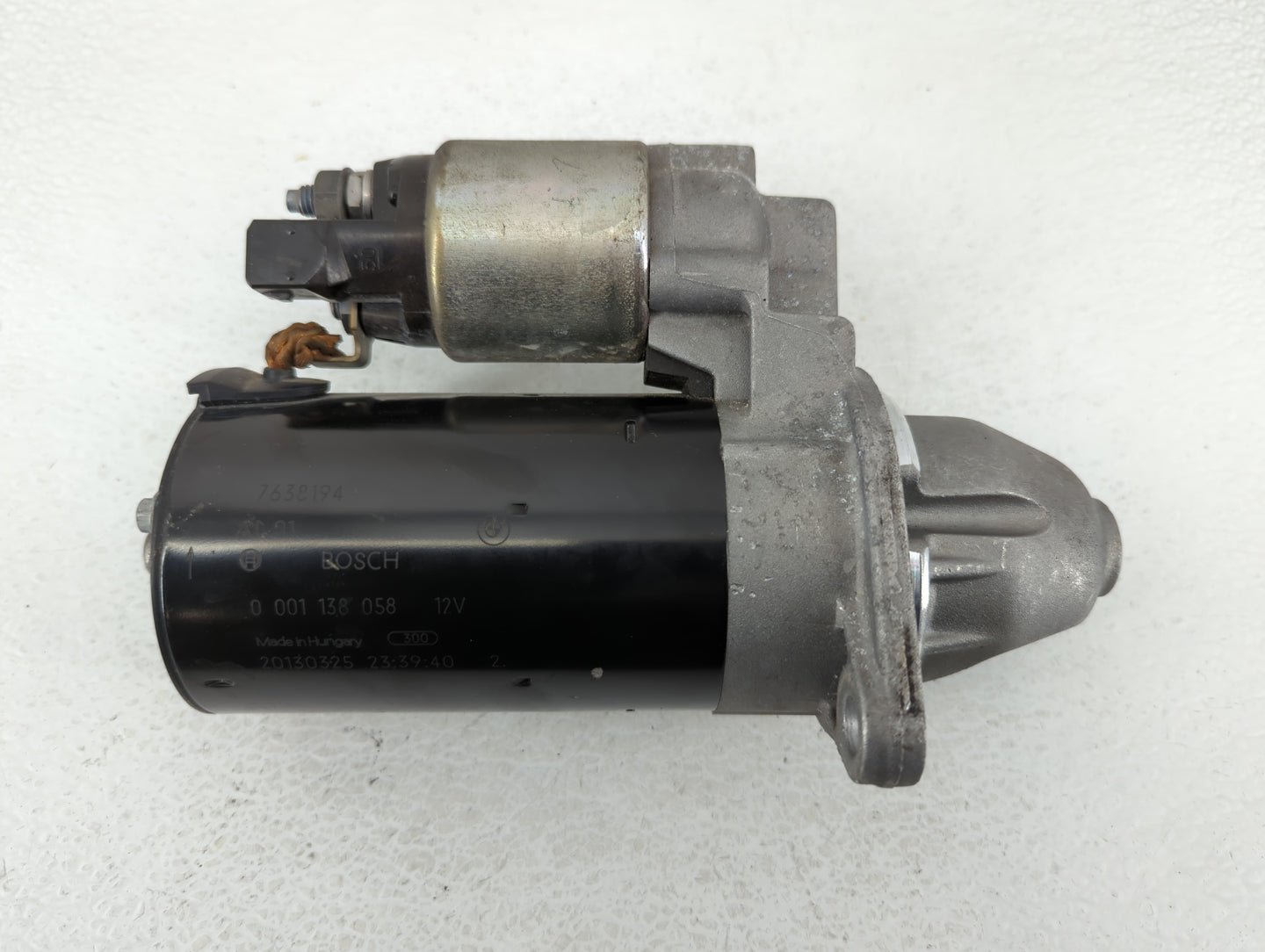 2011-2017 Bmw X3 Car Starter Motor Solenoid OEM P/N:001 138 058 7638194 Fits OEM Used Auto Parts - Oemusedautoparts1.com
