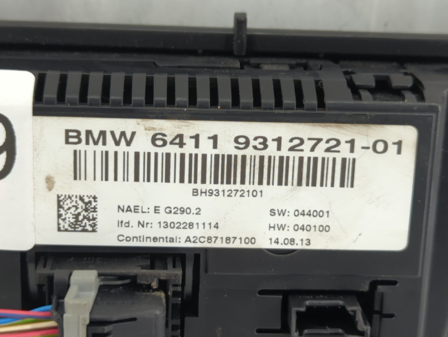 2011-2014 Bmw X3 Climate Control Module Temperature AC/Heater Replacement P/N:6411 9312721 01 Fits Fits 2011 2012 2013 2014 