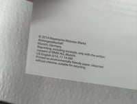 2014 Bmw X3 Owners Manual Book Guide OEM Used Auto Parts - Oemusedautoparts1.com