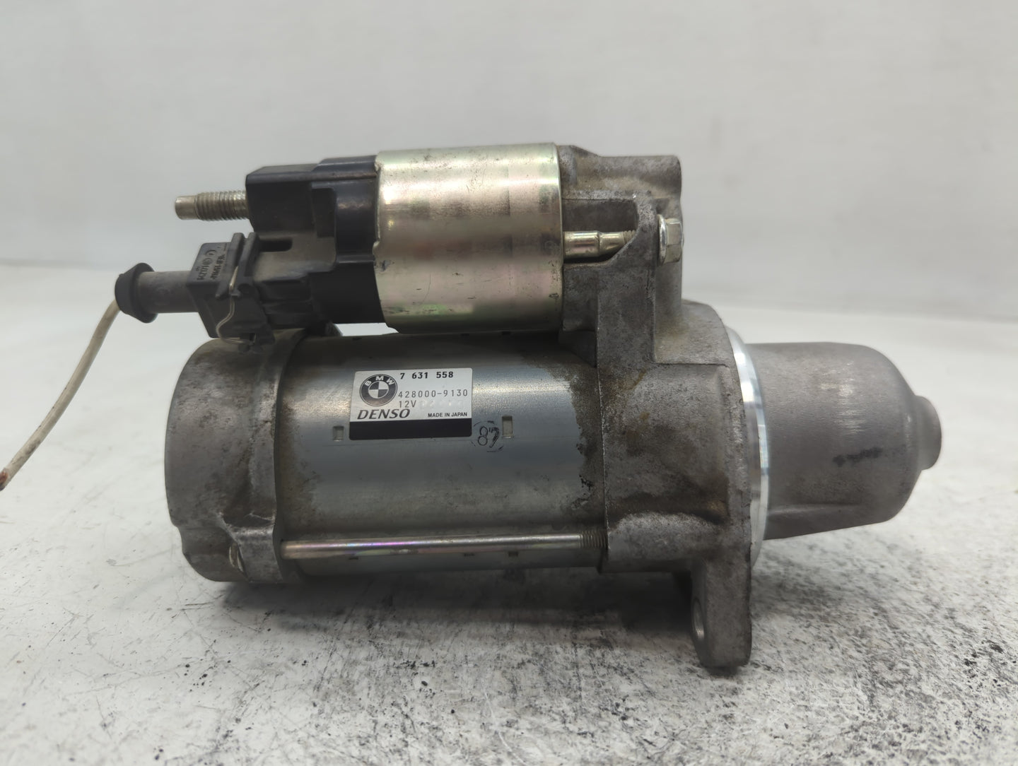 2011-2014 Bmw X3 Car Starter Motor Solenoid OEM P/N:7 631 558 428000-9130 Fits Fits 2011 2012 2013 2014 2015 2016 OEM Used A