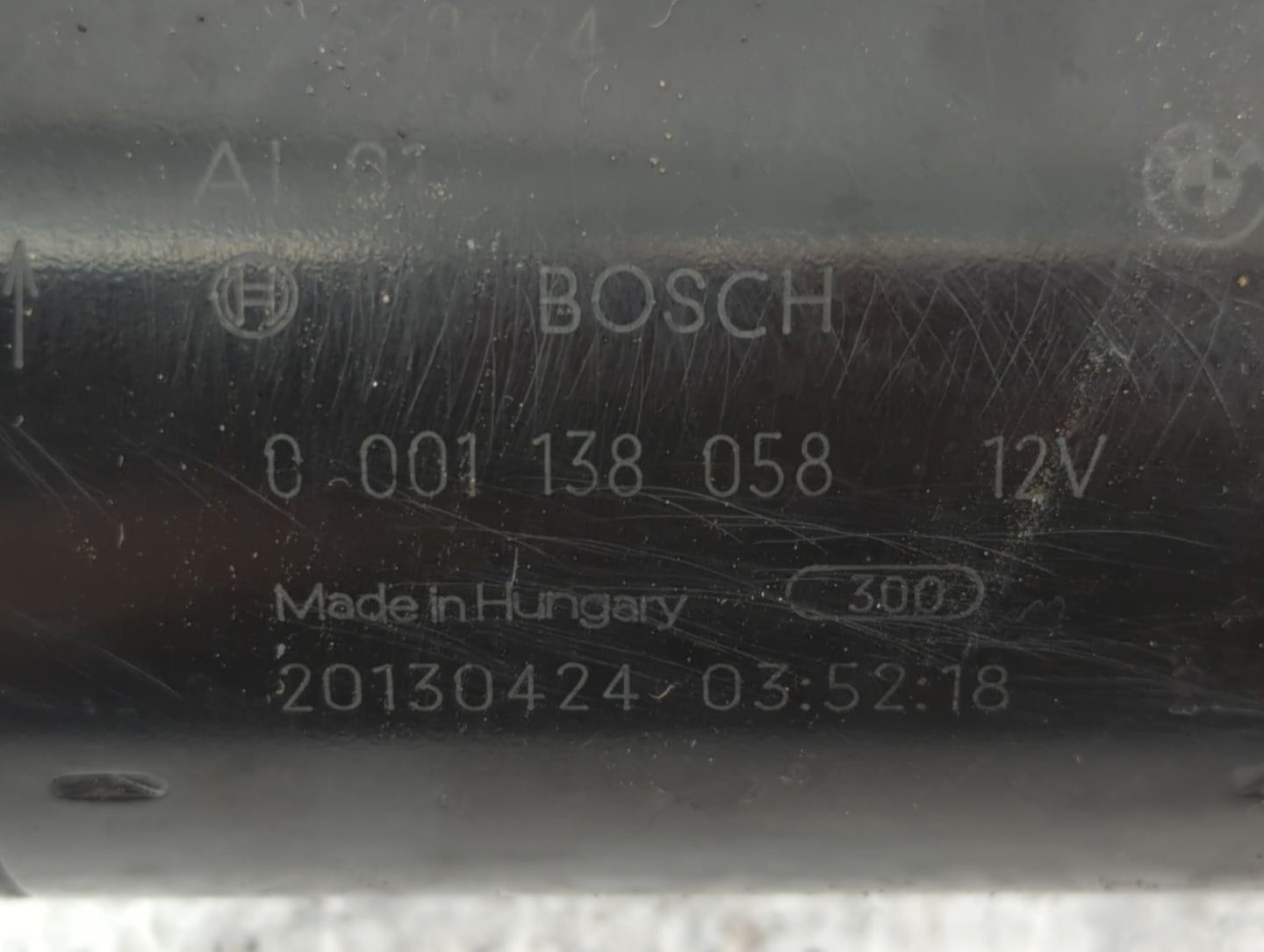2011-2017 Bmw X3 Car Starter Motor Solenoid OEM P/N:0 001 138 058 Fits Fits 2011 2012 2013 2014 2015 2016 2017 2018 2019 202