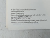 2014 Bmw X3 Owners Manual Book Guide OEM Used Auto Parts - Oemusedautoparts1.com