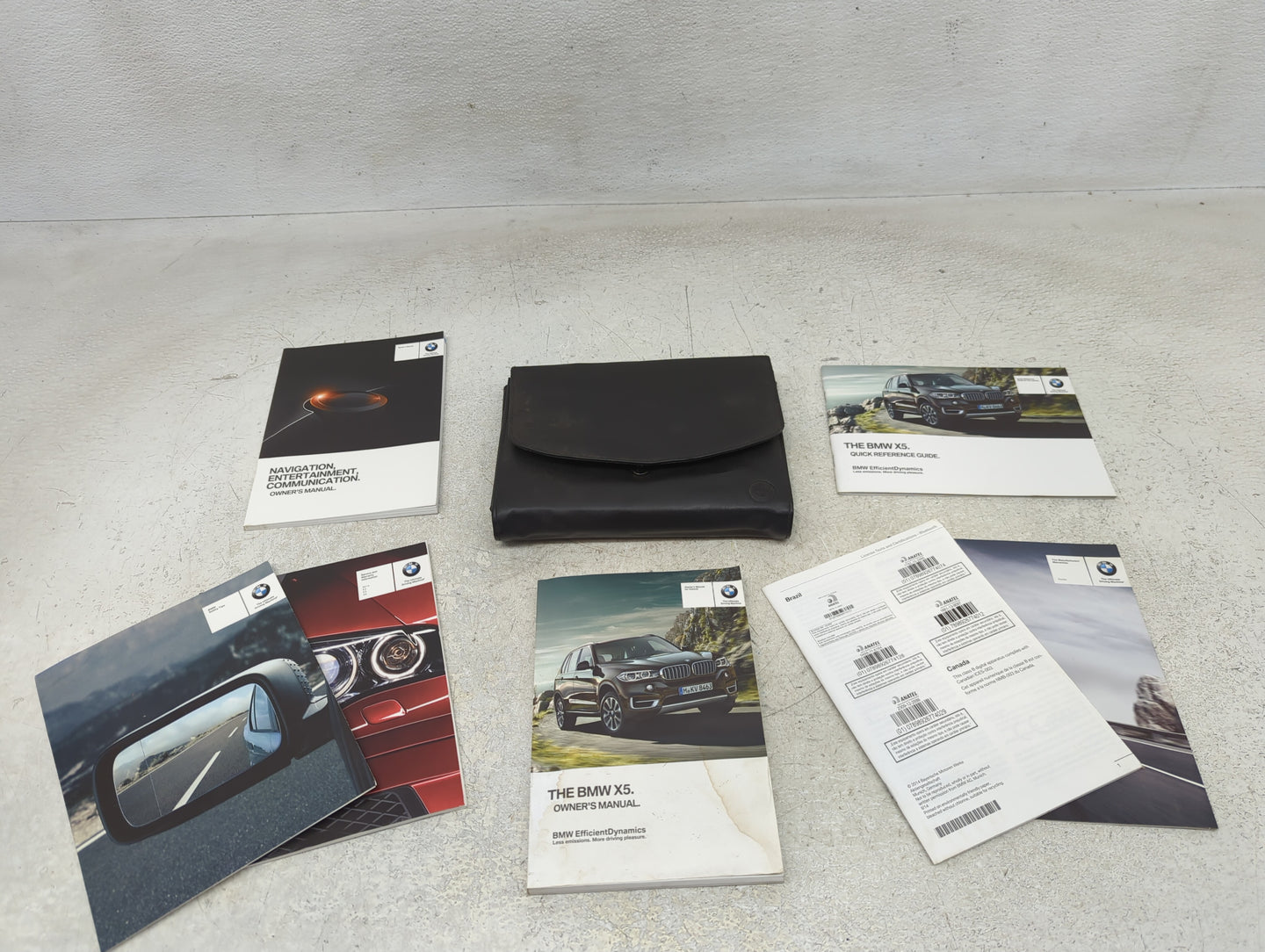 2014 Bmw X5 Owners Manual Book Guide P/N:01 40 2 928 198 OEM Used Auto Parts - Oemusedautoparts1.com
