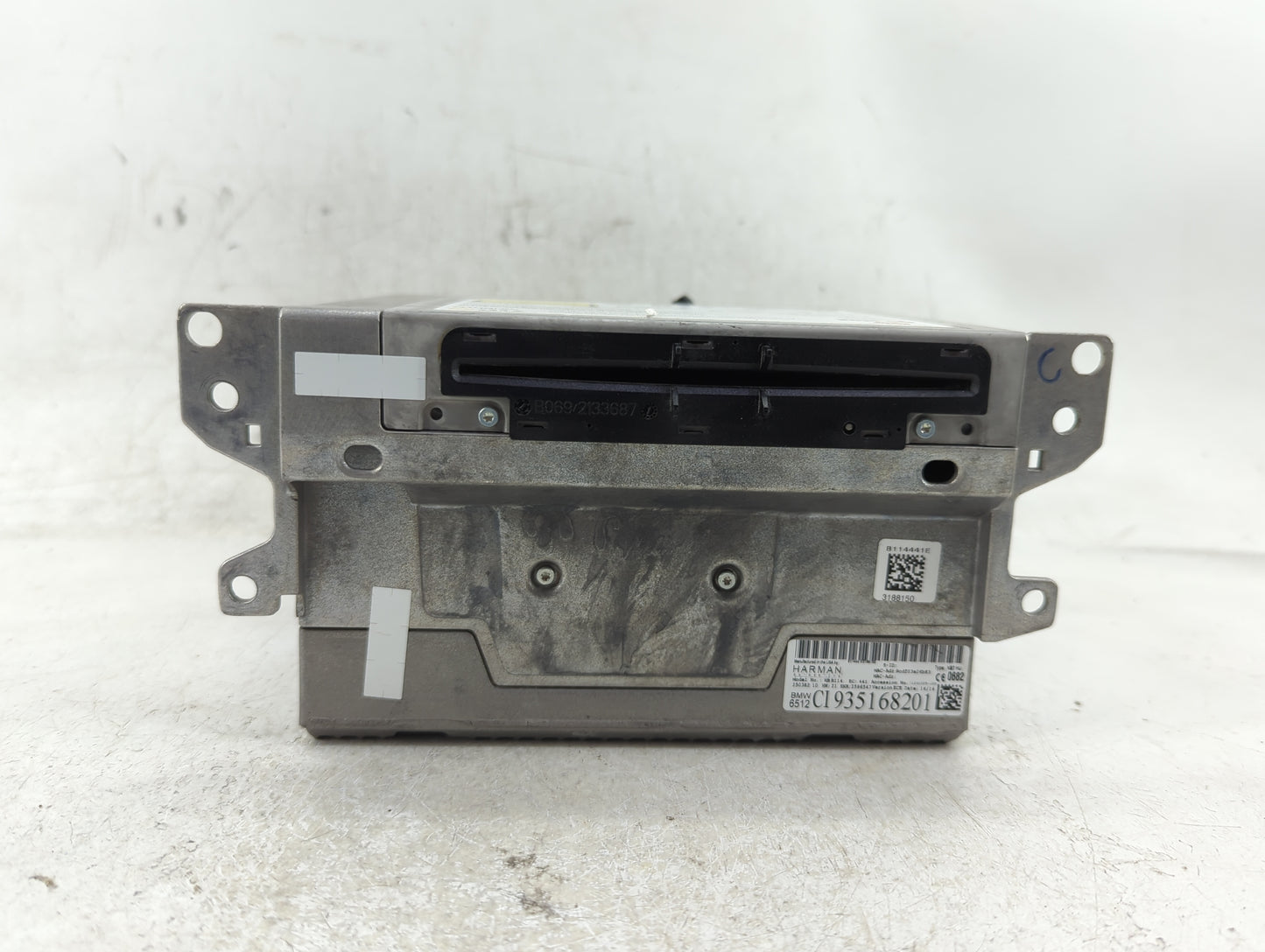 2014-2016 Bmw X5 Radio AM FM Cd Player Receiver Replacement P/N:935168201 Fits Fits 2014 2015 2016 2017 OEM Used Auto Parts 