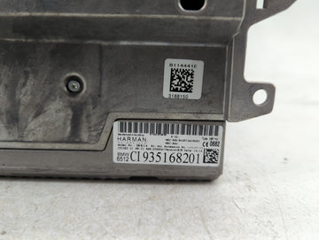 2014-2016 Bmw X5 Radio AM FM Cd Player Receiver Replacement P/N:935168201 Fits Fits 2014 2015 2016 2017 OEM Used Auto Parts