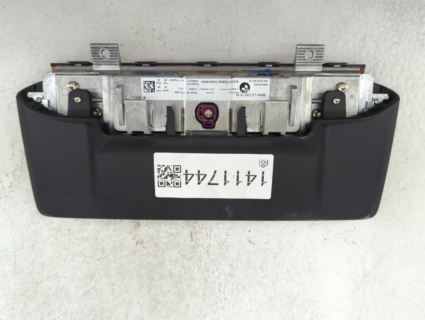 2014-2016 Bmw X5 Information Display Screen - Oemusedautoparts1.com