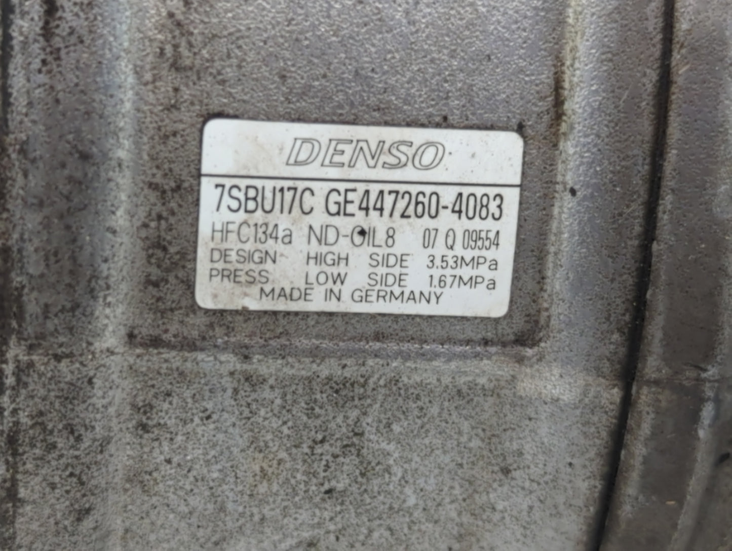 2011-2018 Bmw X5 Air Conditioning A/c Ac Compressor Oem - Oemusedautoparts1.com