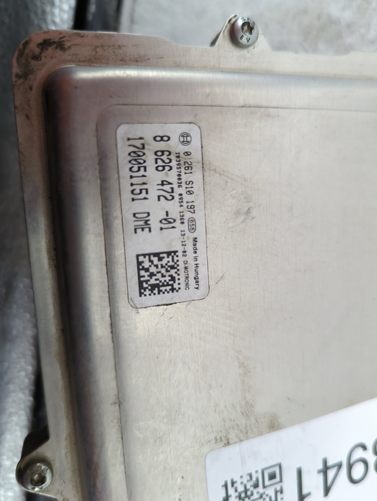 2014-2018 Bmw X5 PCM Engine Control Computer ECU ECM PCU OEM P/N:0261S10197 8626472-01 Fits Fits 2014 2015 2016 2017 2018 20