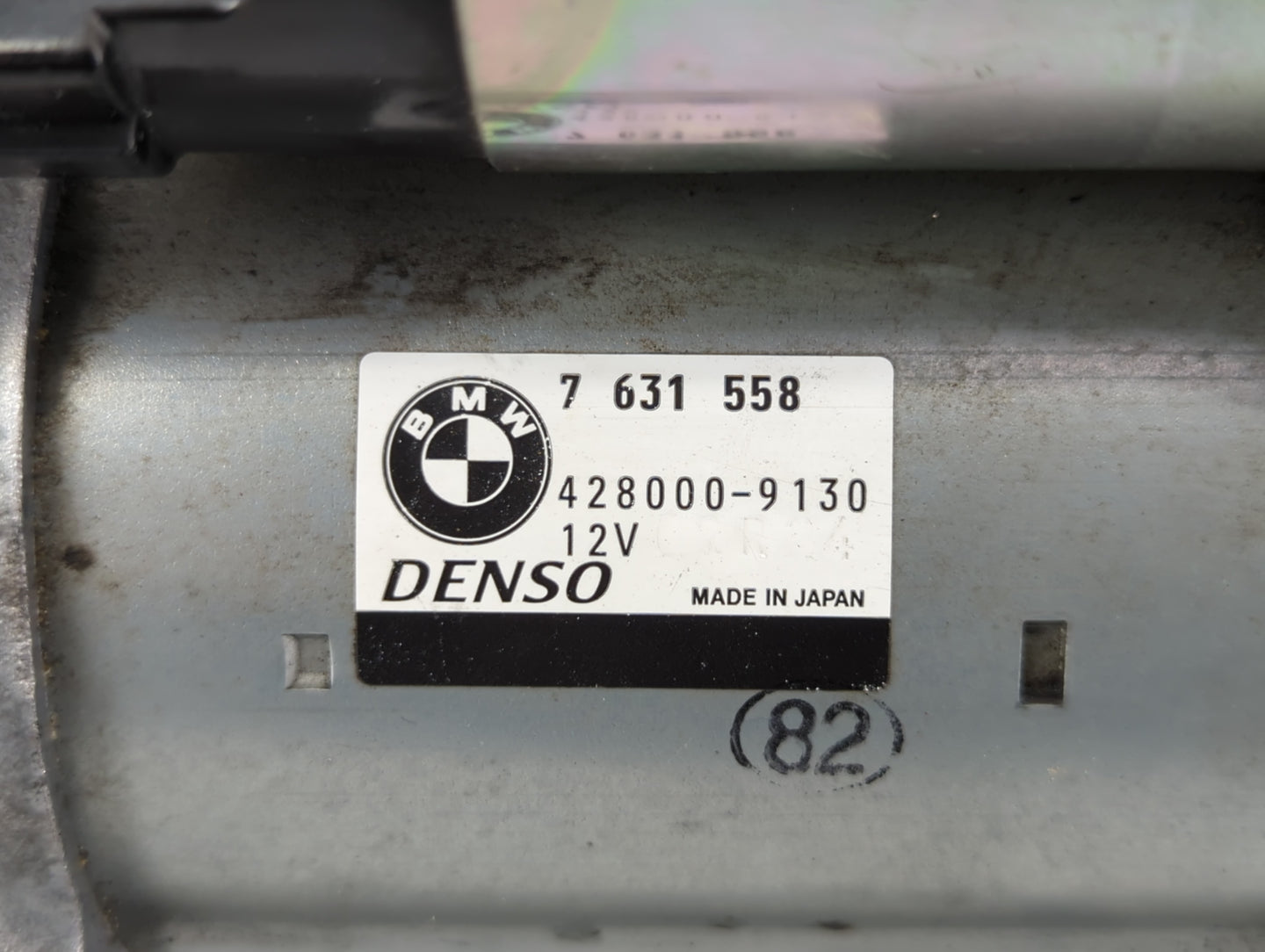 2014-2018 Bmw X5 Car Starter Motor Solenoid OEM P/N:428000-9130 7 631 558 Fits OEM Used Auto Parts - Oemusedautoparts1.com