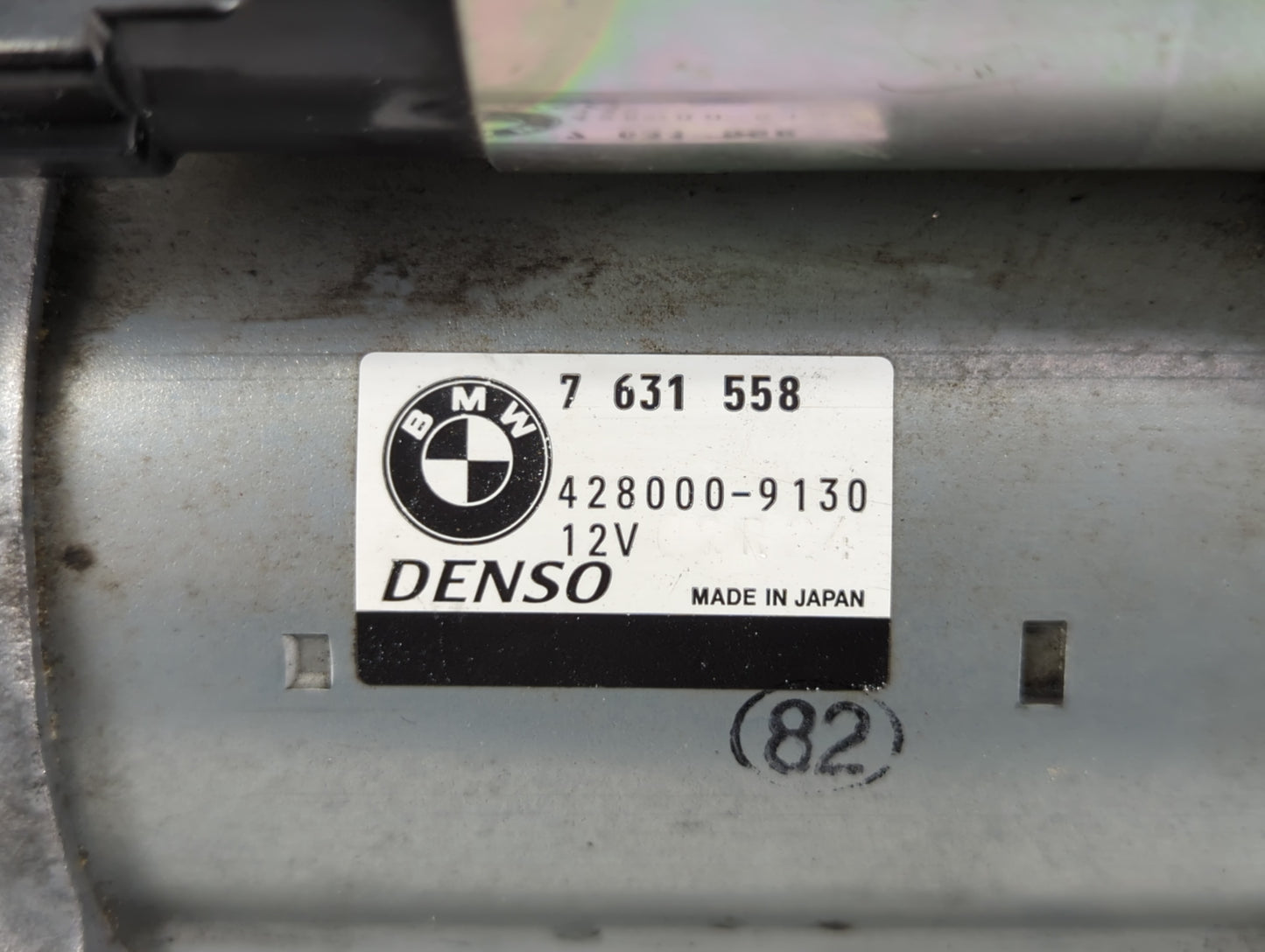 2014-2018 Bmw X5 Car Starter Motor Solenoid OEM P/N:428000-9130 7 631 558 Fits OEM Used Auto Parts - Oemusedautoparts1.com