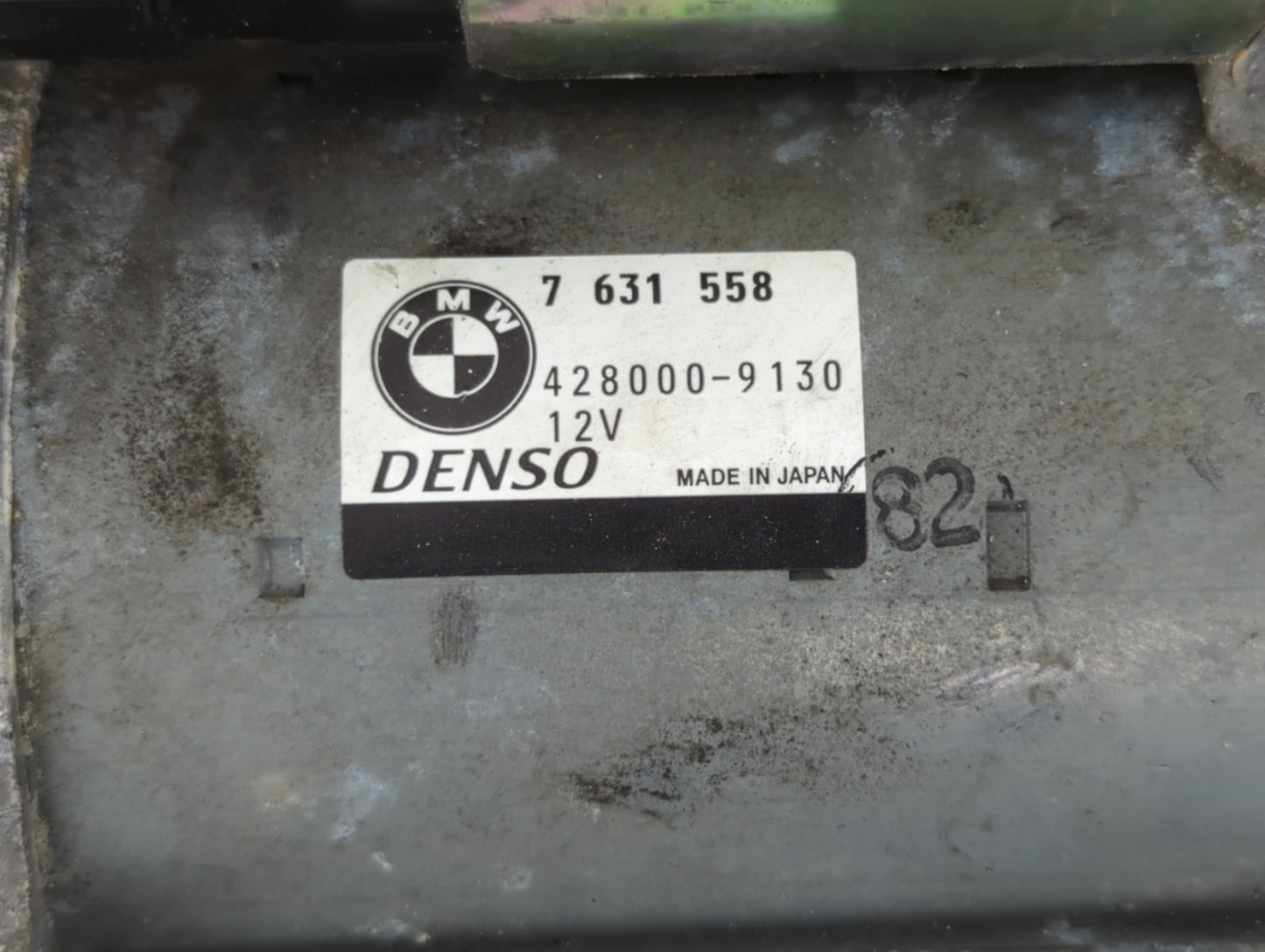 2014-2018 Bmw X5 Car Starter Motor Solenoid OEM P/N:428000-9130 7 631 558 Fits OEM Used Auto Parts - Oemusedautoparts1.com