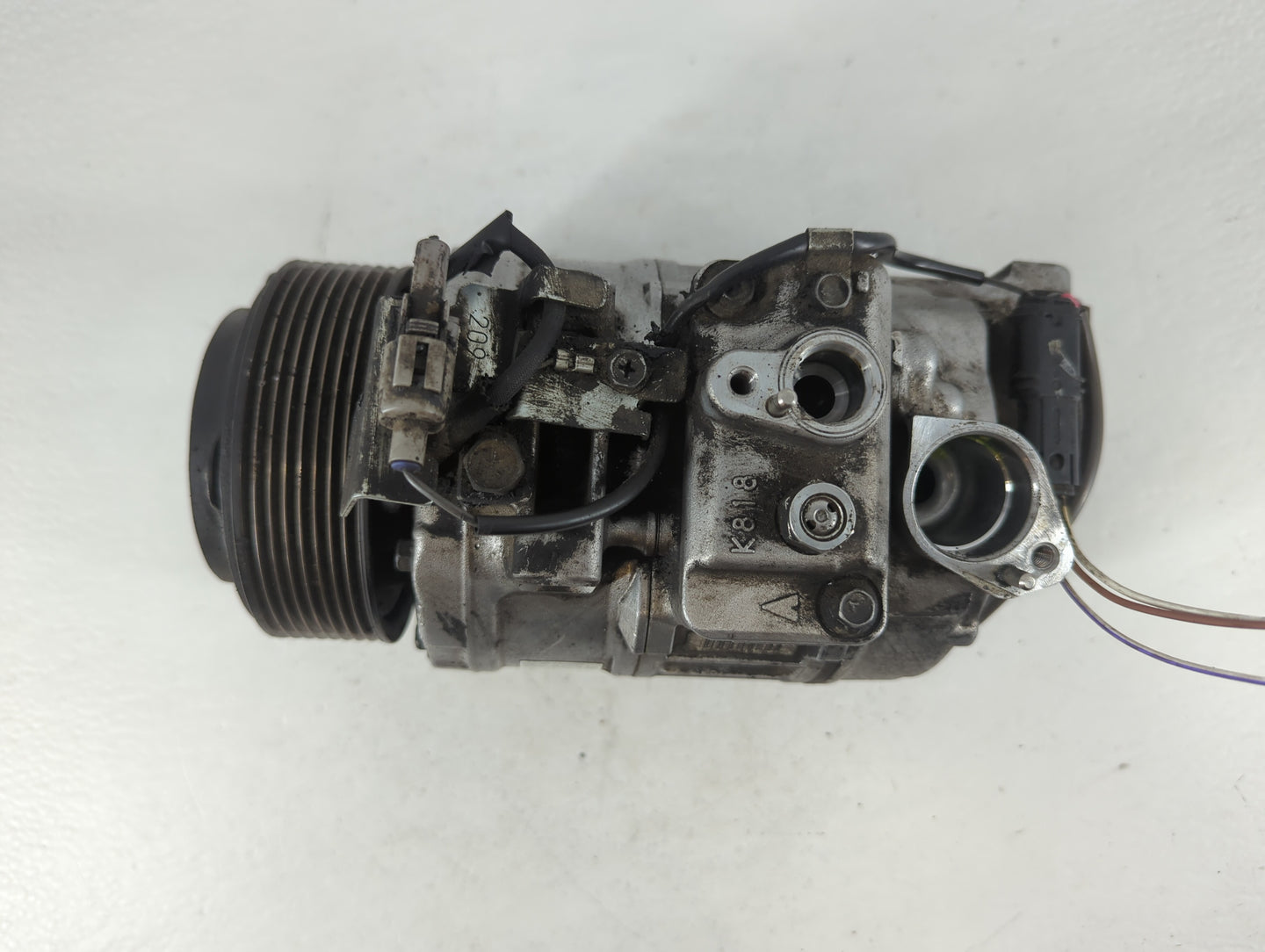 2011-2018 Bmw X5 Air Conditioning A/c Ac Compressor Oem 755114 - Oemusedautoparts1.com