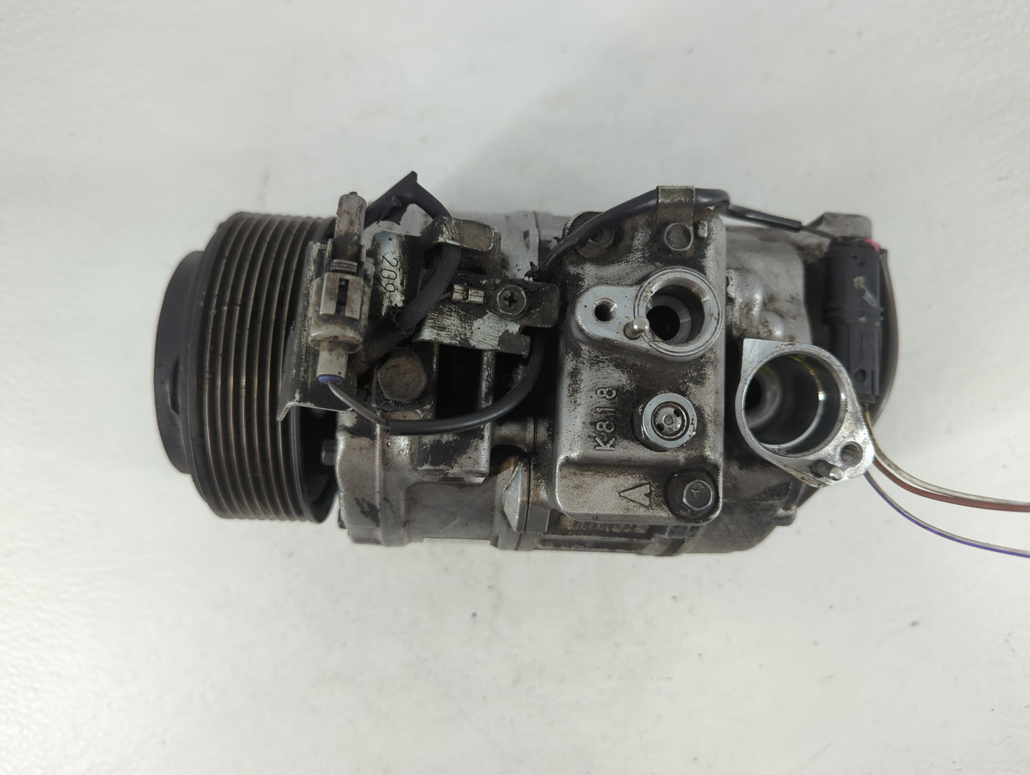 2011-2018 Bmw X5 Air Conditioning A/c Ac Compressor Oem 755114 - Oemusedautoparts1.com