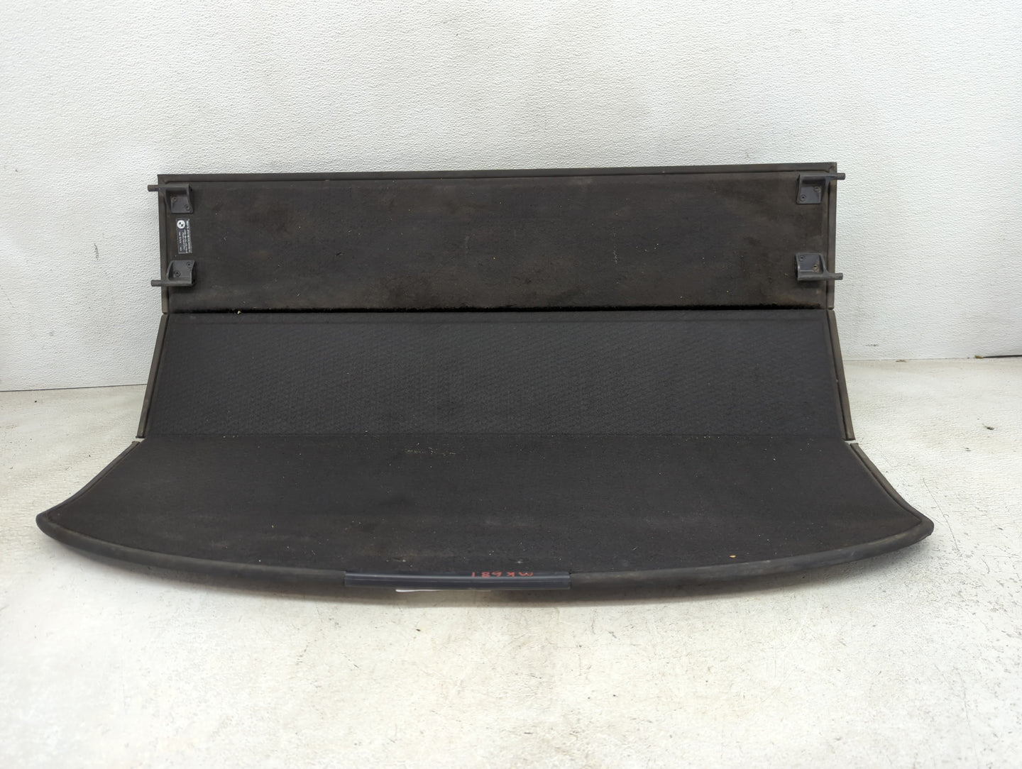 2014 Bmw X6 Rear Cargo Cover Storage Retractable Shade - Oemusedautoparts1.com