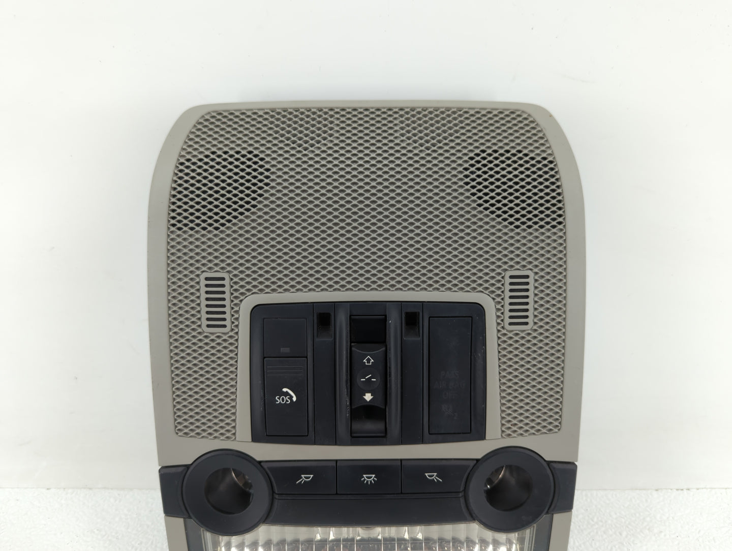 2014 Bmw X6 Overhead Roof Console Beige - Oemusedautoparts1.com