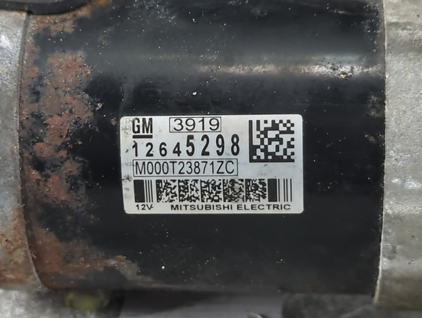 2008-2017 Buick Enclave Car Starter Motor Solenoid OEM P/N:M000T23871ZC 12645298 Fits OEM Used Auto Parts - Oemusedautoparts