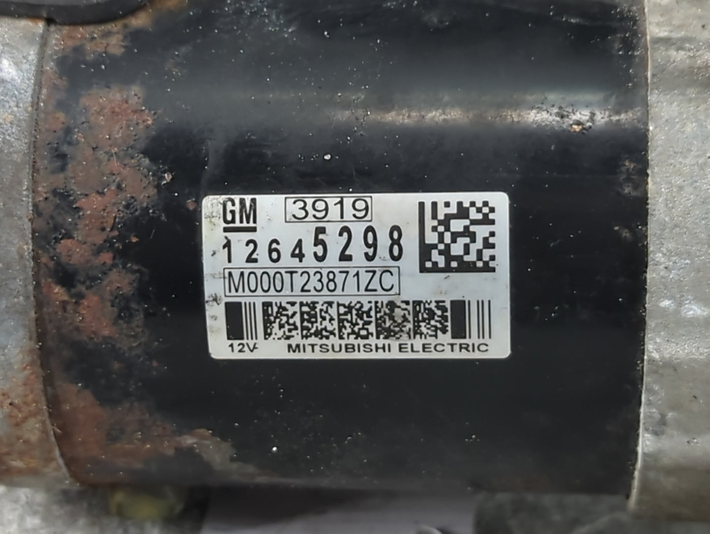 2008-2017 Buick Enclave Car Starter Motor Solenoid OEM P/N:M000T23871ZC 12645298 Fits OEM Used Auto Parts - Oemusedautoparts