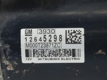 2008-2017 Buick Enclave Car Starter Motor Solenoid OEM P/N:12645298 Fits OEM Used Auto Parts